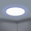 Eglo 900086 - LED RGBW Prigušiva stropna svjetiljka ROVITO-Z LED/14,6W/230V 2700-6500K pr. 29,5 cm bijela