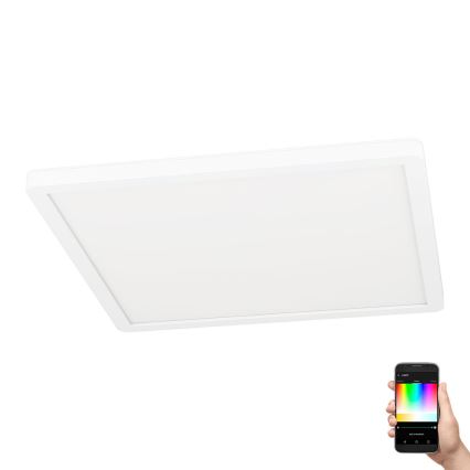 Eglo - LED RGBW Prigušiva stropna svjetiljka LED/14,6W/230V bijela ZigBee