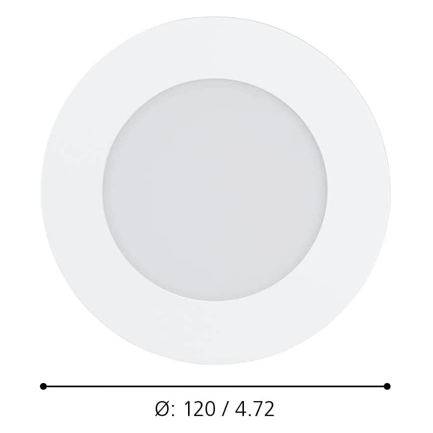 Eglo - LED Prigušiva svjetiljka za kupaonicu LED/5,4W/230V IP44 ZigBee