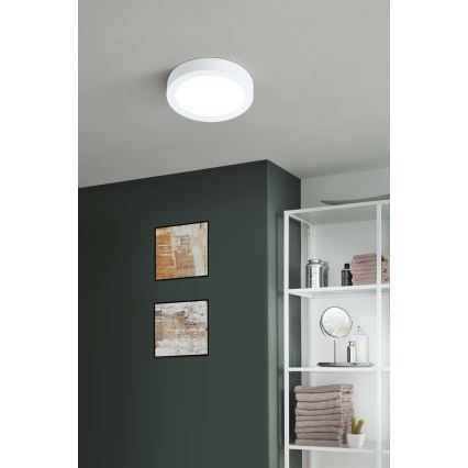 Eglo - LED Prigušiva stropna svjetiljka za kupaonicu LED/16,5W/230V 2700-6500K IP44 ZigBee