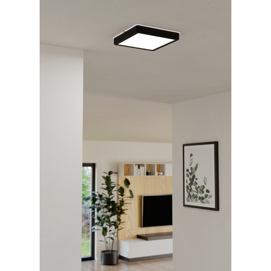Eglo - LED Prigušivo stropno svjetlo za kupaonicu LED/16,5W/230V IP44 ZigBee 21x21 cm