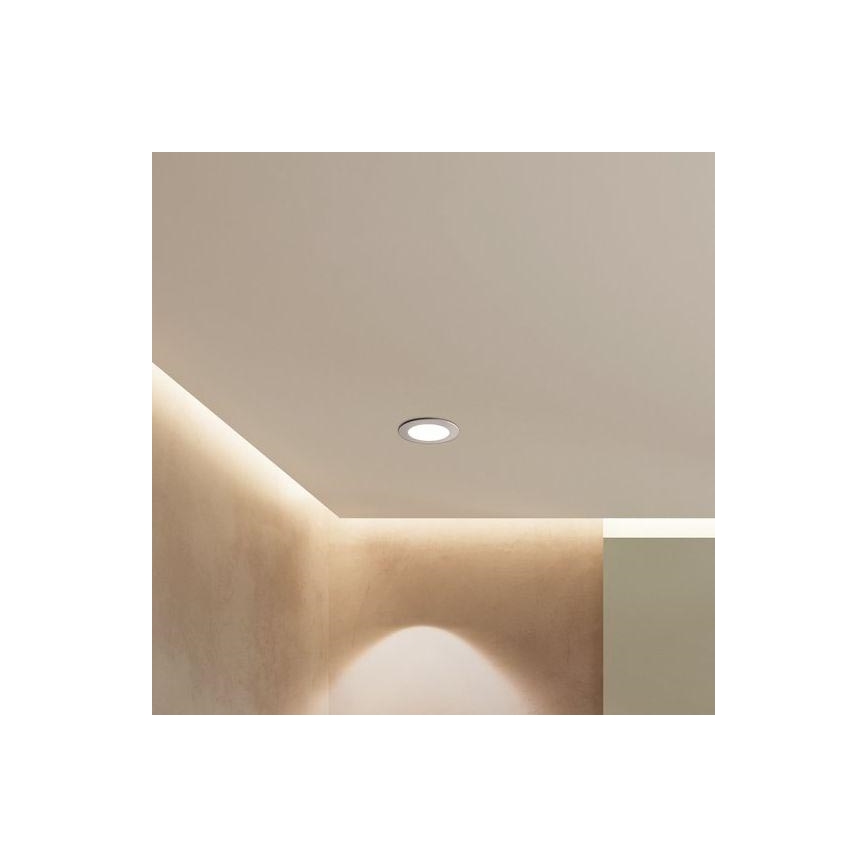 Eglo - LED Prigušiva ugradbena svjetiljka za kupaonicu LED/5,4W/230V IP44 ZigBee