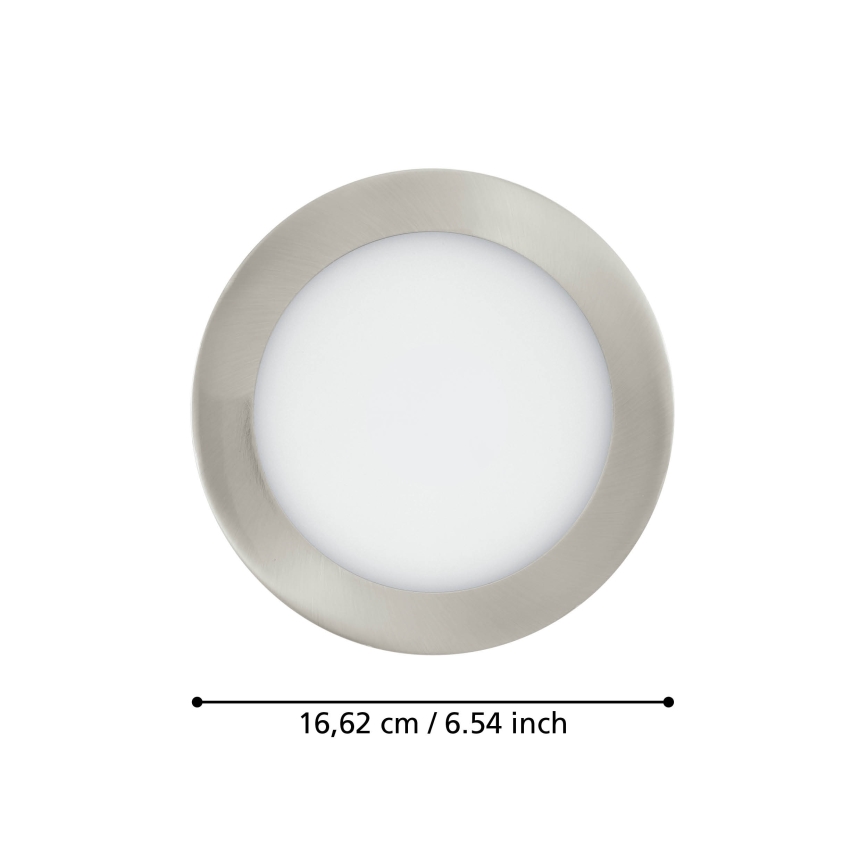 Eglo - LED ugradna stropna svjetiljka za kupaonicu, s mogućnošću prigušivanja LED/10,5W/230V IP44 ZigBee Ø 16,5 cm