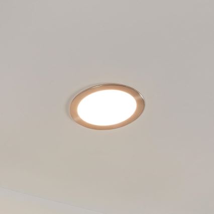 Eglo - LED Prigušiva ugradbena svjetiljka za kupaonicu LED/10,5W/230V IP44 ZigBee