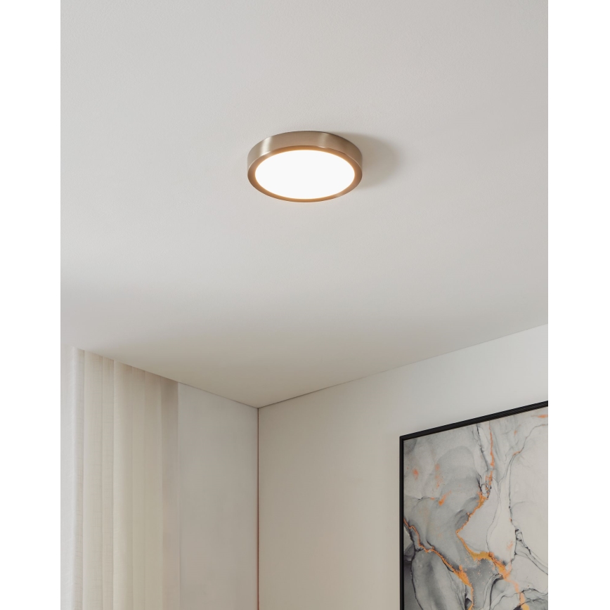 Eglo - LED Prigušiva stropna svjetiljka za kupaonicu LED/16,5W/230V IP44 ZigBee