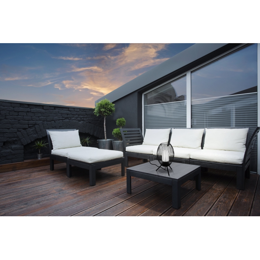 Eglo - Vanjska stolna lampa 1xE27/28W/230V IP44