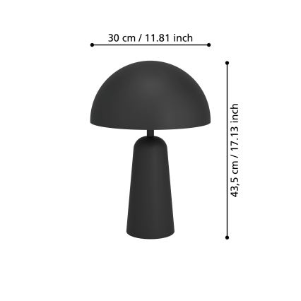 Eglo - Stolna lampa 1xE27/40W/230V