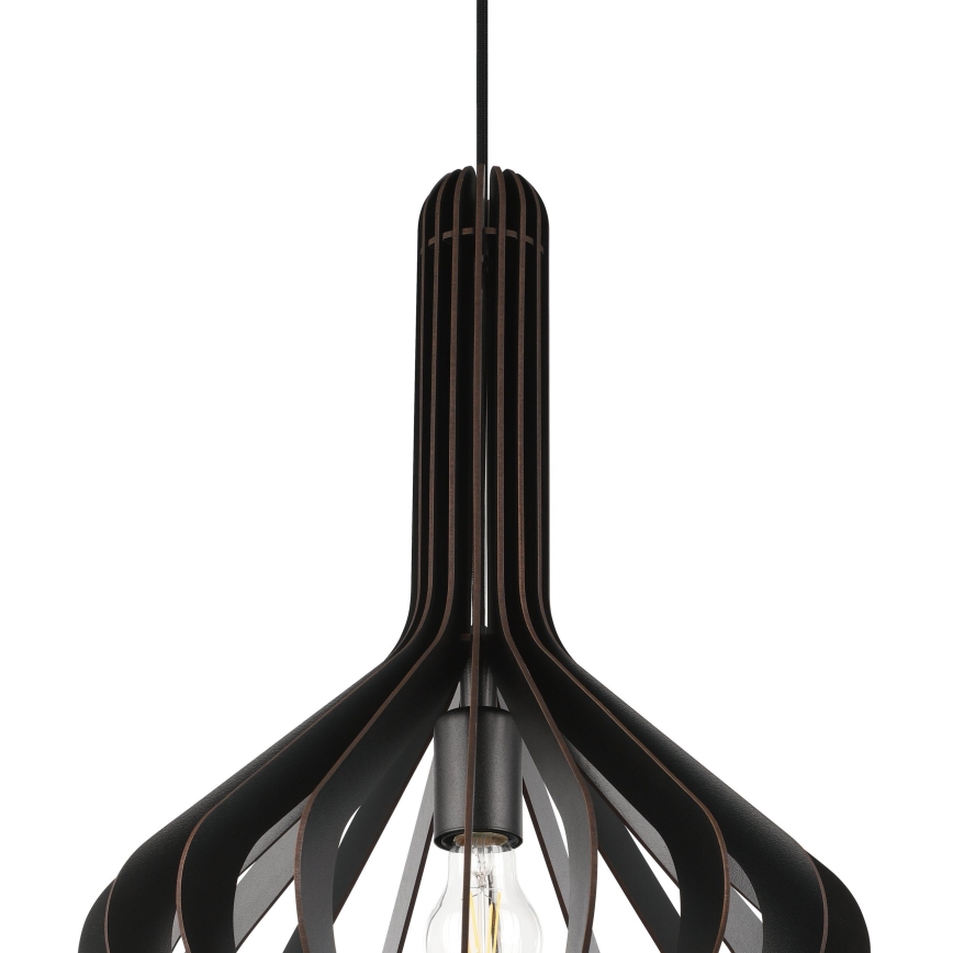 Eglo - Luster na sajli 1xE27/40W/230V pr. 38 cm crna