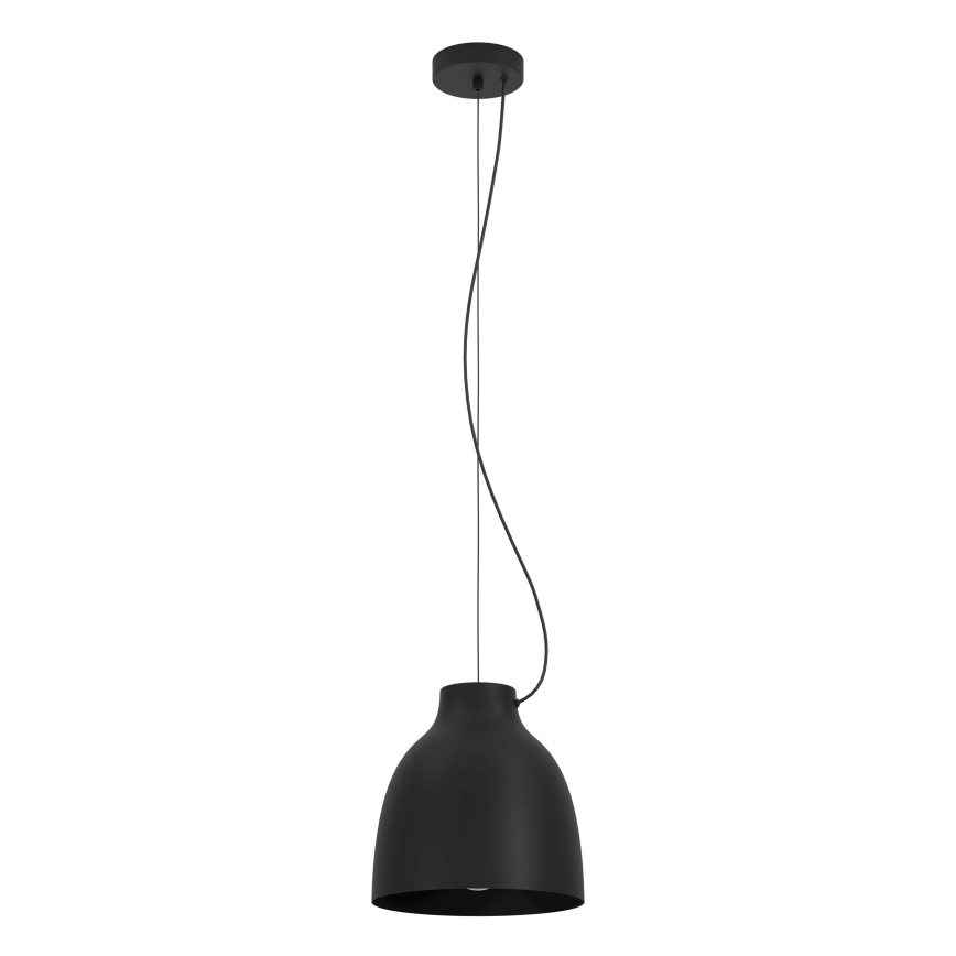 Eglo - Luster na sajli 1xE27/40W/230V crna