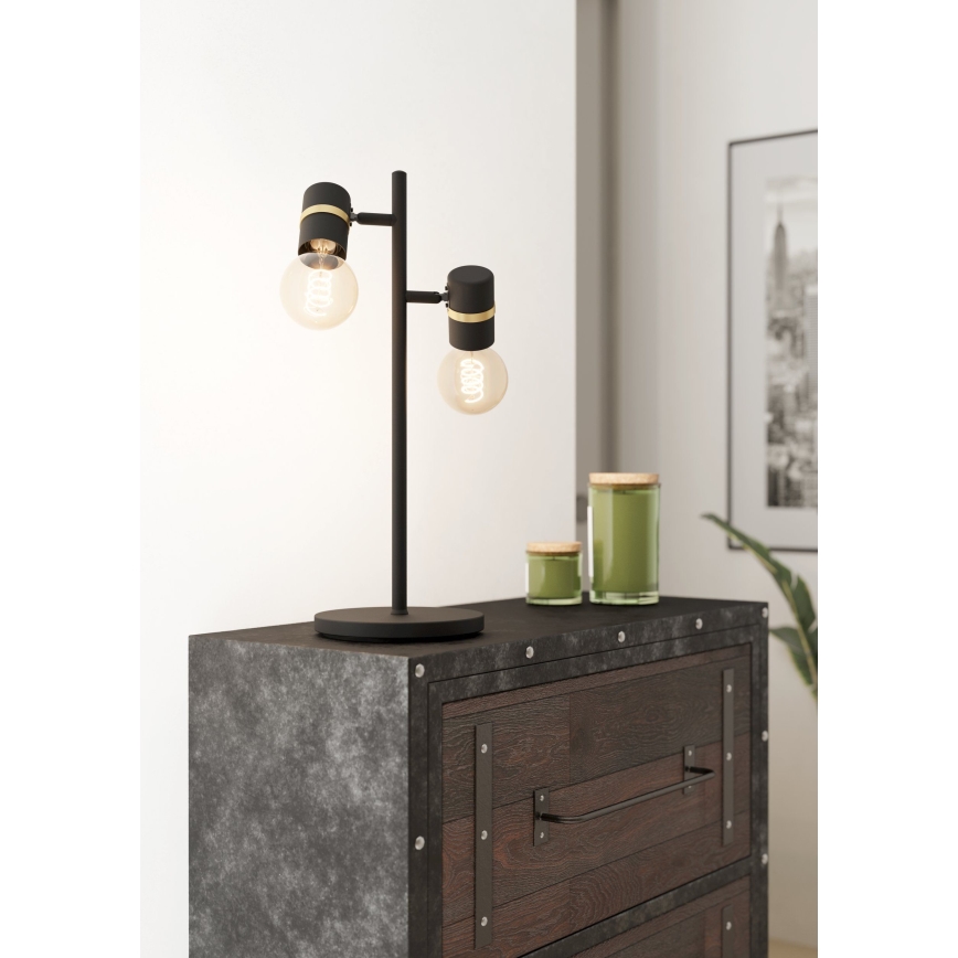 Eglo - Stolna lampa 2xE27/10W/230V