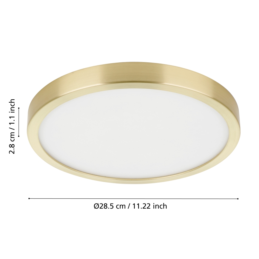 Eglo - LED stropna svjetiljka LED/20,5W/230V Ø 28,5 cm Ø 28,5 cm