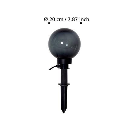 Eglo - Vanjska lampa 1xE27/40W/230V pr. 20 cm IP44