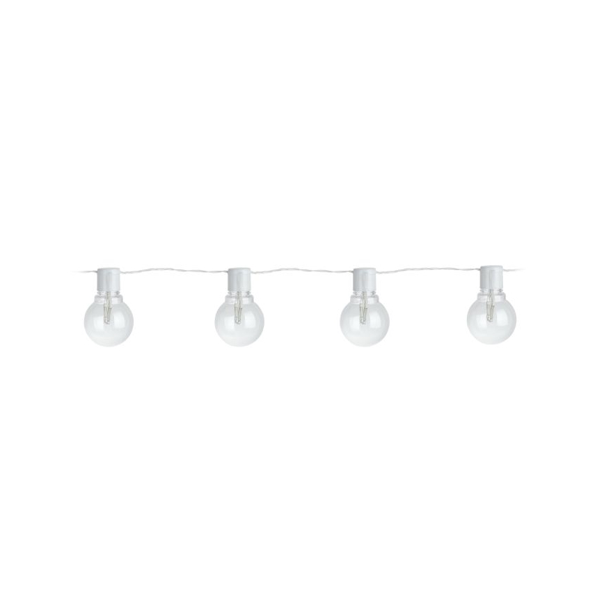 Eglo - LED Vanjski dekorativni lanac 16xLED/0,064W/24V IP44 bijela