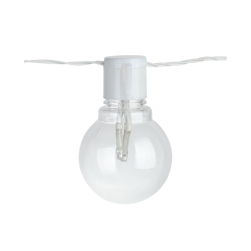 Eglo - LED Vanjski dekorativni lanac 16xLED/0,064W/24V IP44 bijela
