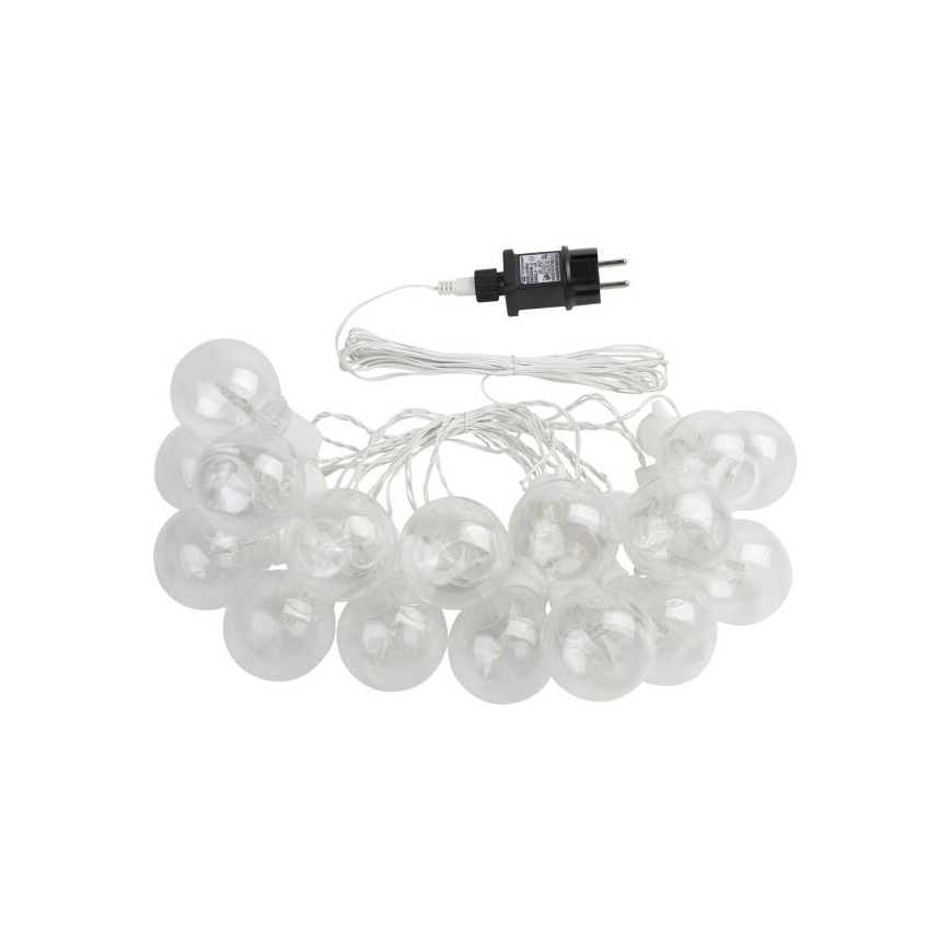 Eglo - LED Vanjski dekorativni lanac 16xLED/0,064W/24V IP44 bijela