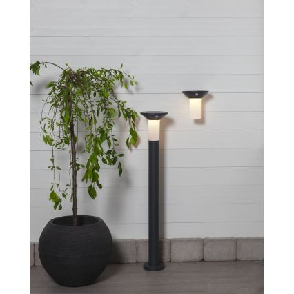 Eglo - LED Vanjska solarna lampa sa senzorom 6xLED/0,03W/3,7V 1500 mAh IP44