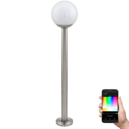 Eglo - LED RGB Prigušiva vanjska lampa 1xE27/9W/230V 2700-6500K IP44