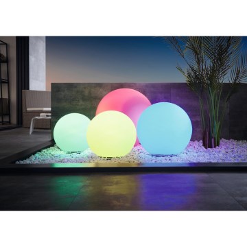 Eglo 900268 - LED RGB Prigušiva vanjska lampa 1xE27/9W/230V 2700-6500K IP65 ø300
