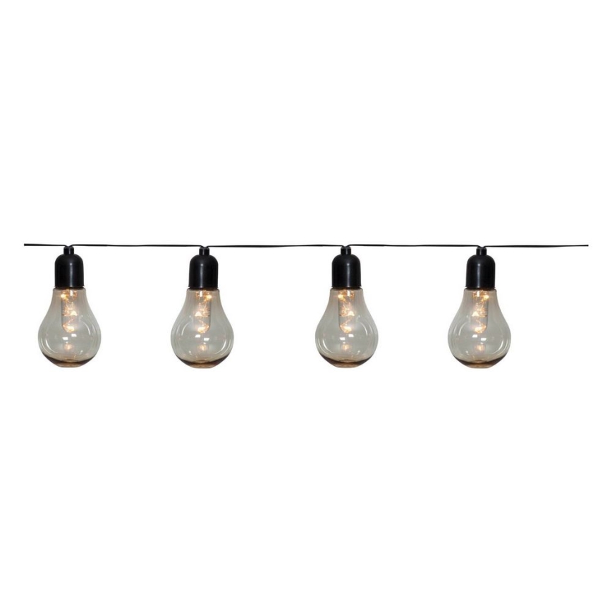 Eglo - LED Vanjski dekorativni lanac 10xLED/0,06W/3V IP44