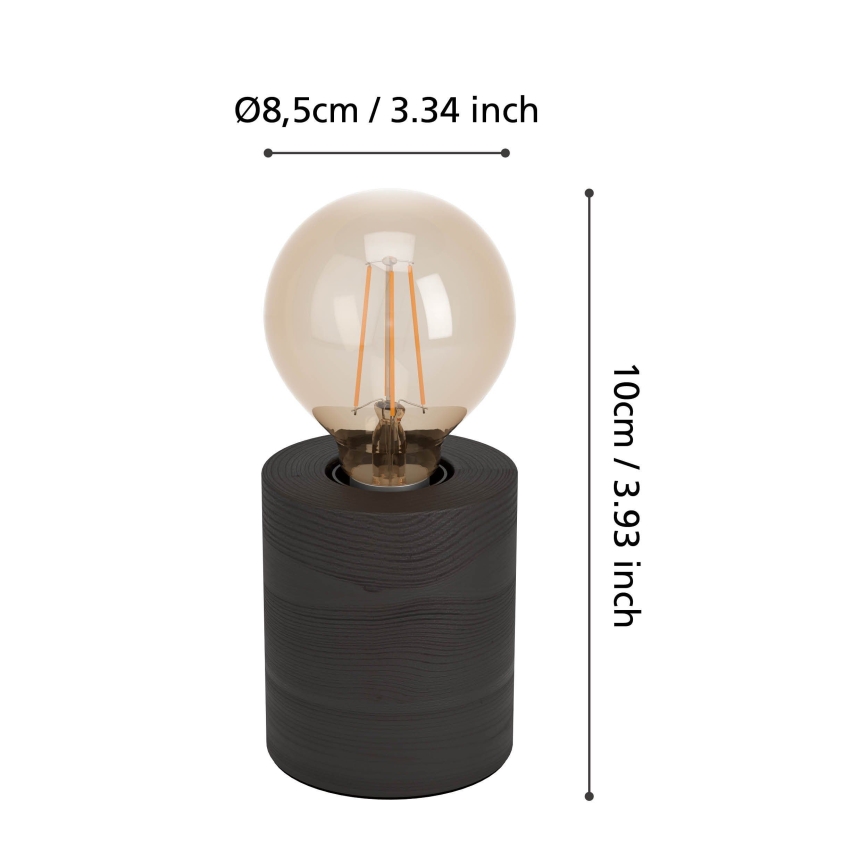 Eglo - Stolna lampa 1xE27/28W/230V