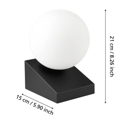 Eglo - Stolna lampa 1xE14/40W/230V