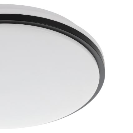 Eglo - LED Stropna svjetiljka za kupaonicu LED/15,6W/230V IP44 sjajni krom