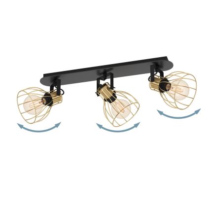 Eglo - Reflektorska svjetiljka 3xE27/40W/230V