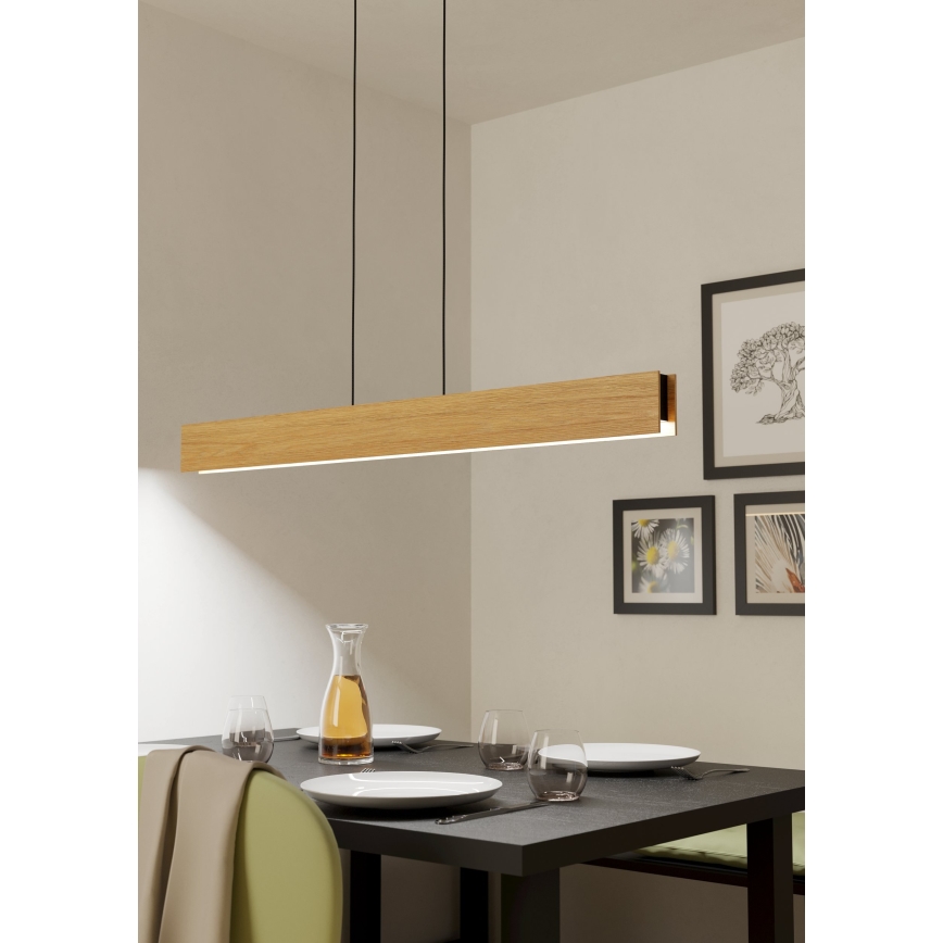 Eglo - LED RGBW Prigušivi luster na sajli LED/35W/230V 2700-6500K