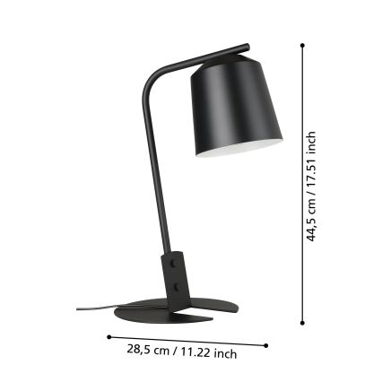 Eglo - Stolna lampa 1xE27/40W/230V