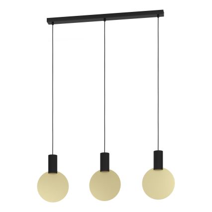 Eglo - LED Luster na sajli 3xGU10/4,5W/230V 3000K