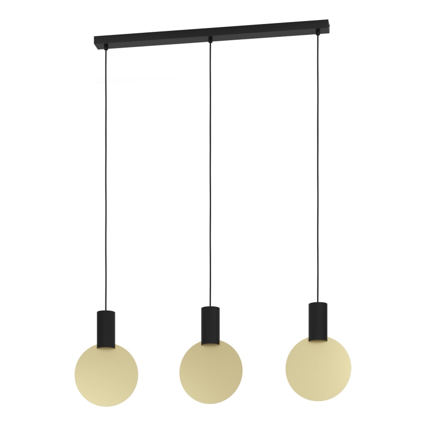 Eglo - LED Luster na sajli 3xGU10/4,5W/230V 3000K
