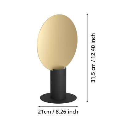Eglo - LED Stolna lampa 1xGU10/4,5W/230V 3000K