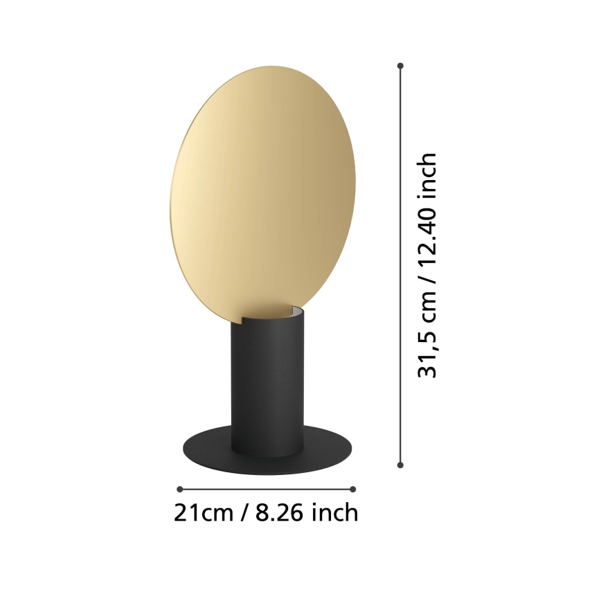 Eglo - LED Stolna lampa 1xGU10/4,5W/230V 3000K
