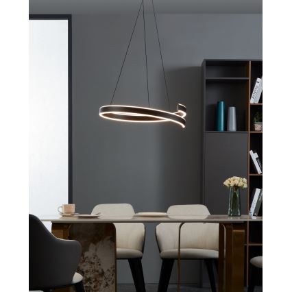 Eglo - LED Prigušivi luster na sajli LED/42,5W/230V 3000-6500K