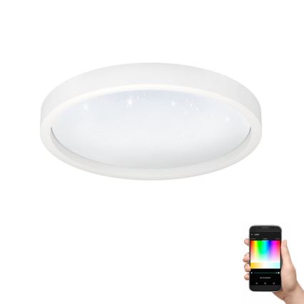 Eglo - LED RGBW Prigušiva stropna svjetiljka LED/17,8W/230V 24700-6500K