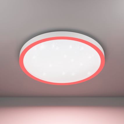 Eglo - LED RGBW Prigušiva stropna svjetiljka LED/34,5W/230V 2700-6500K