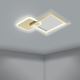 Eglo - LED Prigušiva stropna svjetiljka LED/15W/230V zlatna + daljinski upravljač