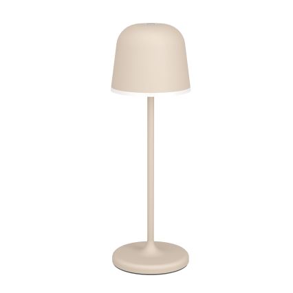 Eglo - LED Prigušiva vanjska punjiva lampa LED/2,2W/5V 1800 mAh bež IP54