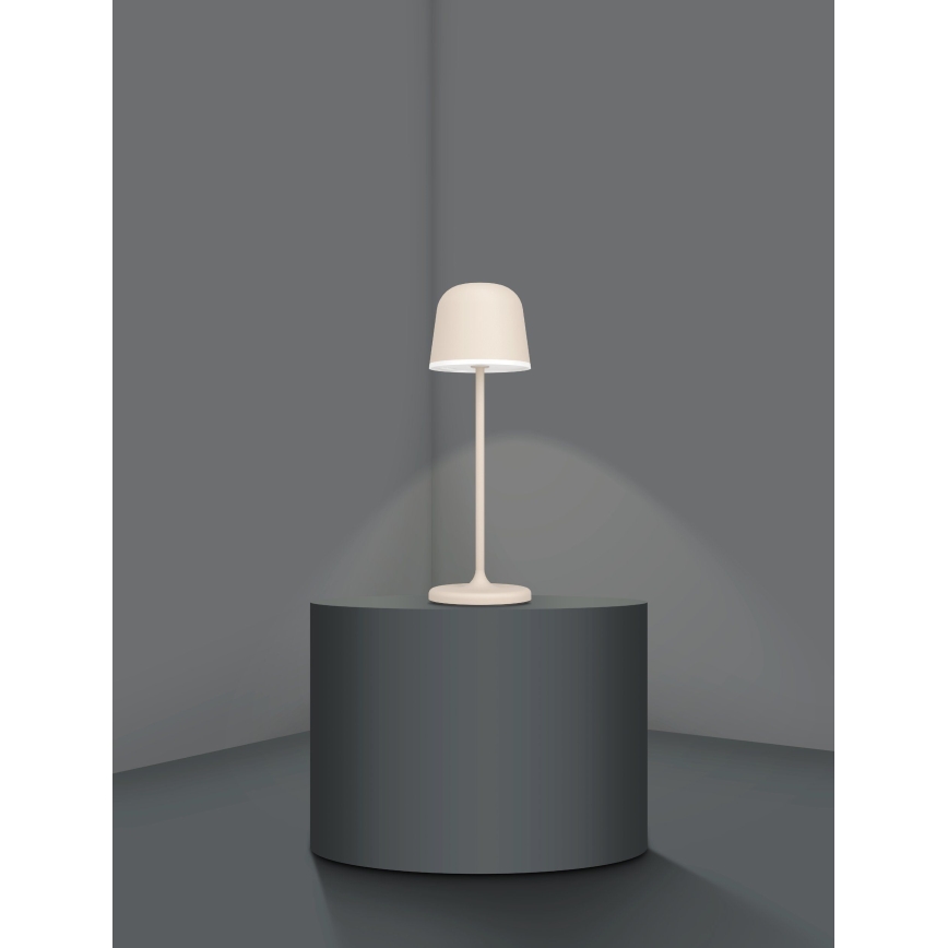 Eglo - LED Prigušiva vanjska punjiva lampa LED/2,2W/5V 1800 mAh bež IP54
