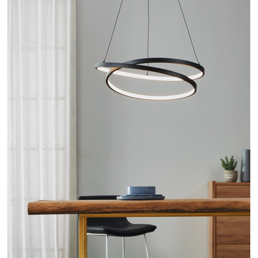 Eglo - LED Luster na sajli LED/36W/230V