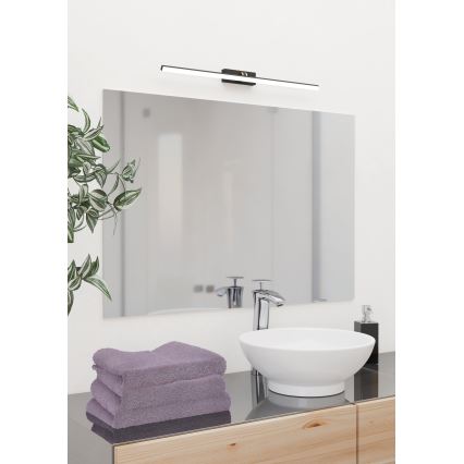 Eglo - LED Rasvjeta za ogledalo u kupaonici LED/5W/230V IP44 crna