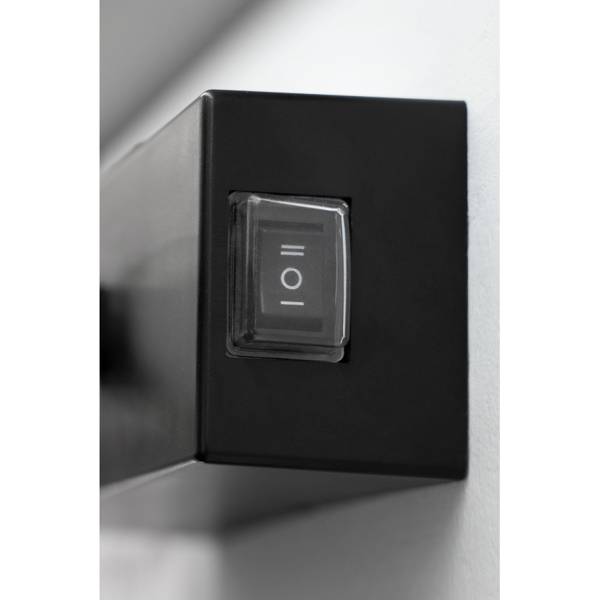Eglo - LED Rasvjeta za ogledalo u kupaonici LED/5W/230V IP44 crna