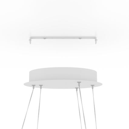 Eglo - LED Prigušivi luster na sajli LED/43,2W/230V bijela