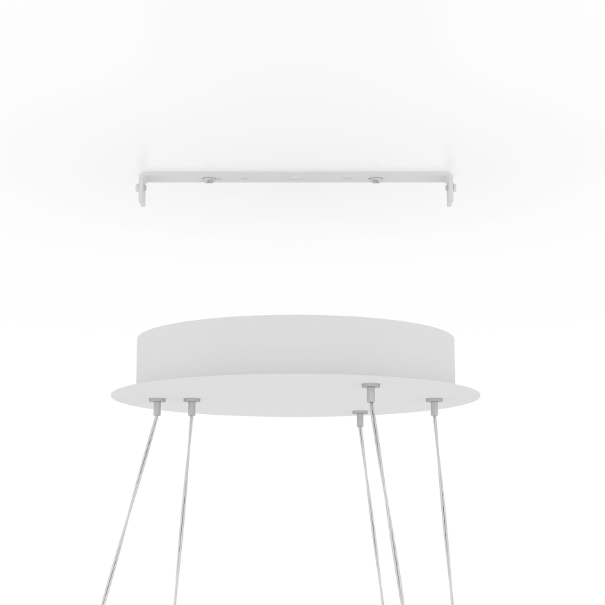Eglo - LED Prigušivi luster na sajli LED/43,2W/230V bijela