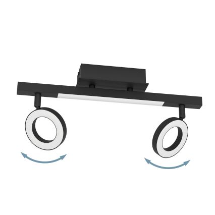 Eglo - LED Reflektorska svjetiljka 2xLED/3,2W/230V + LED/3,3W