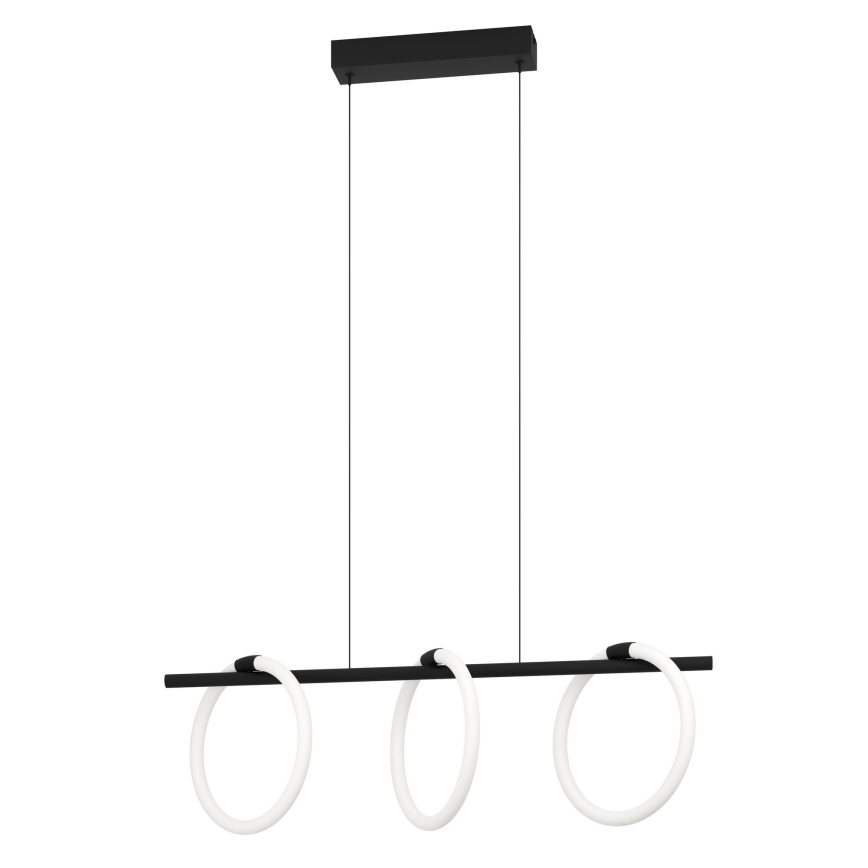 Eglo - LED Luster na sajli 3xLED/9W/230V