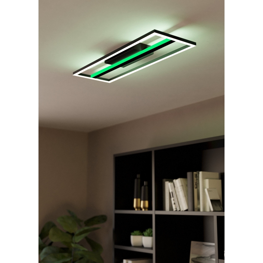 Eglo - LED RGBW Prigušiva stropna svjetiljka LED/21W/230V 3000-6500K
