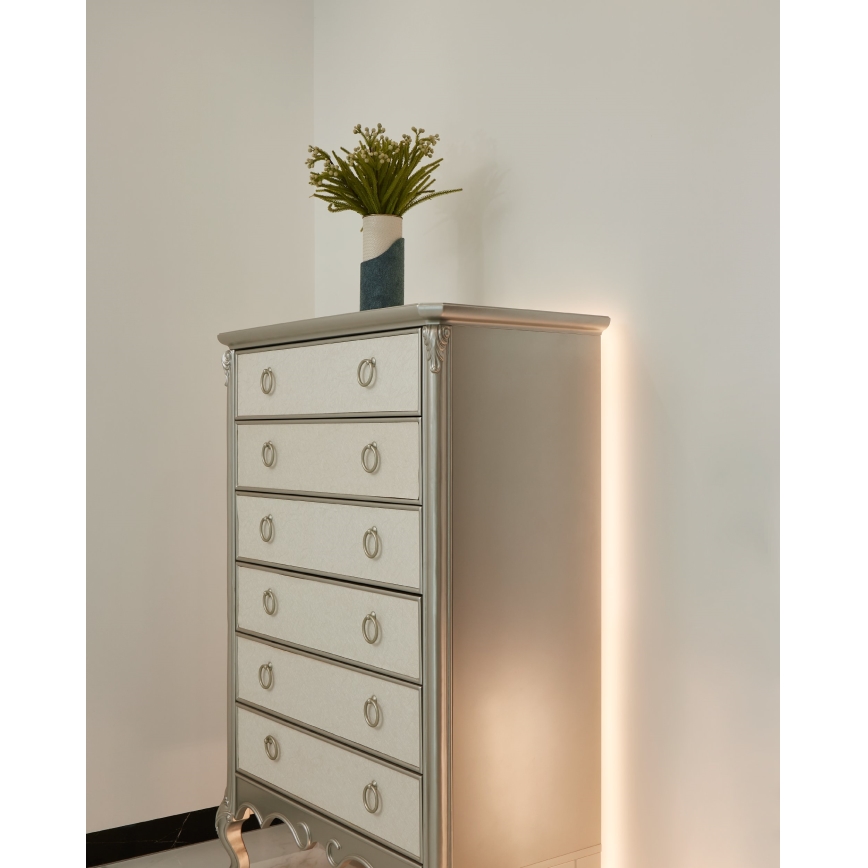 Eglo - Prigušiva LED traka 8m COB STRIPE LED/52,8W/24/230V 2700-6500K + daljinsko upravljanje