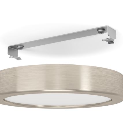 Eglo - LED Prigušiva stropna svjetiljka LED/11W/230V mat krom