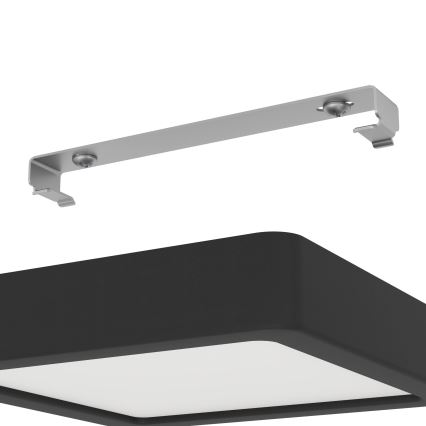 Eglo - LED Prigušiva stropna svjetiljka LED/11W/230V crna